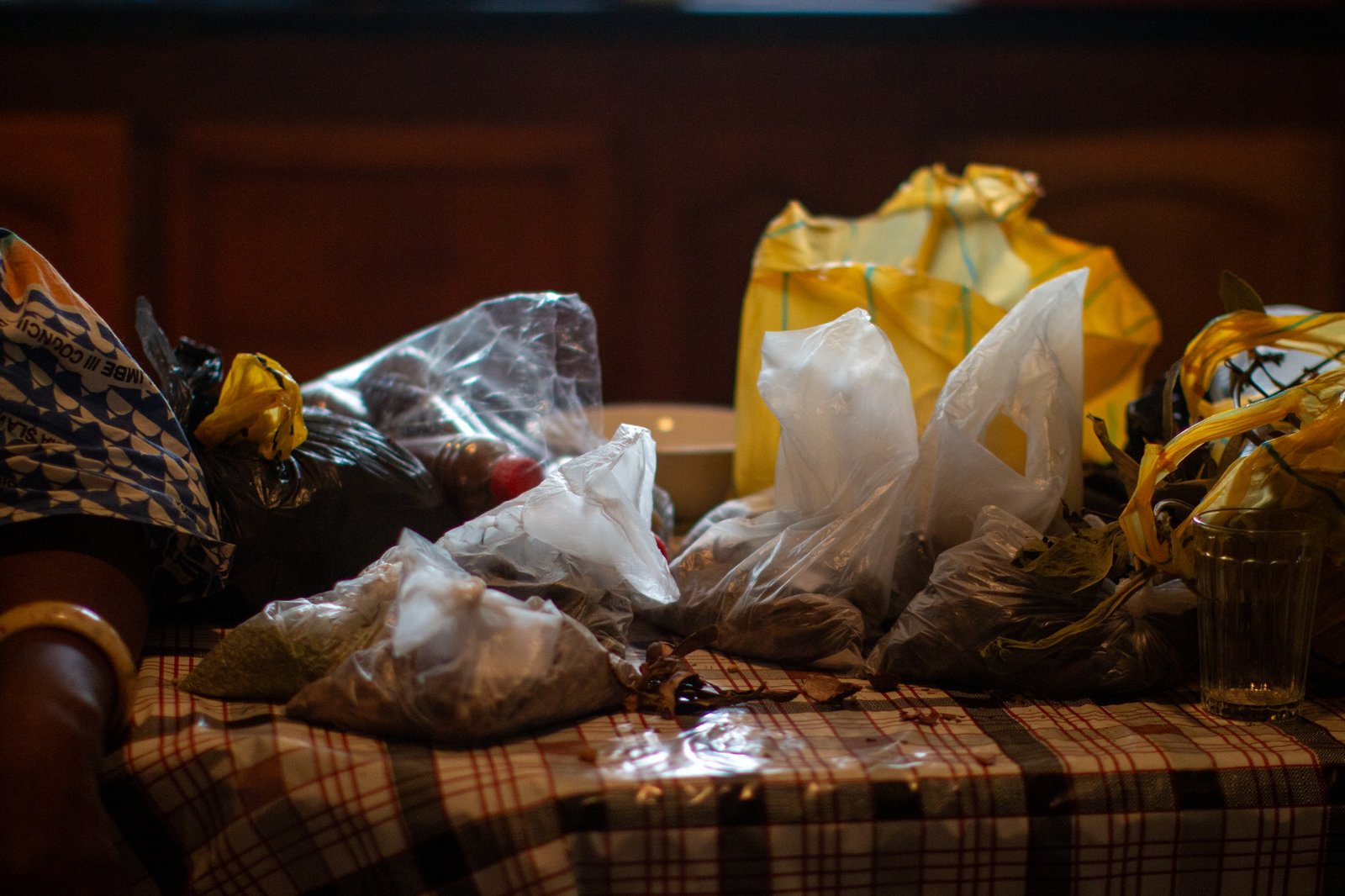 Folefac ingredients arranged for preparation