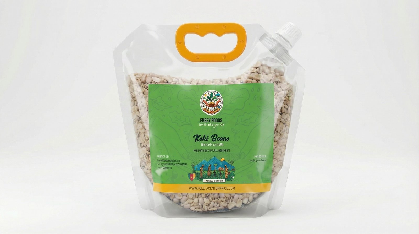 Ehsey Foods Koki Beans package