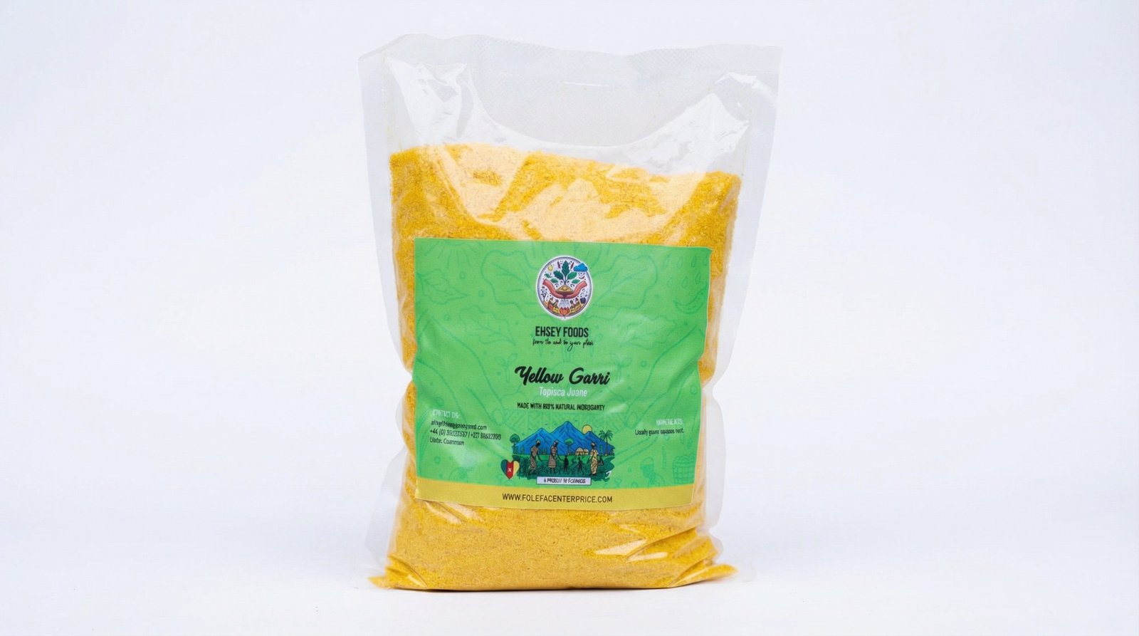 Ehsey Foods Yellow Garri package