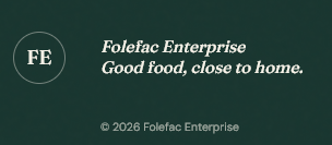 Folefac Enterprise — Good food, close to home.