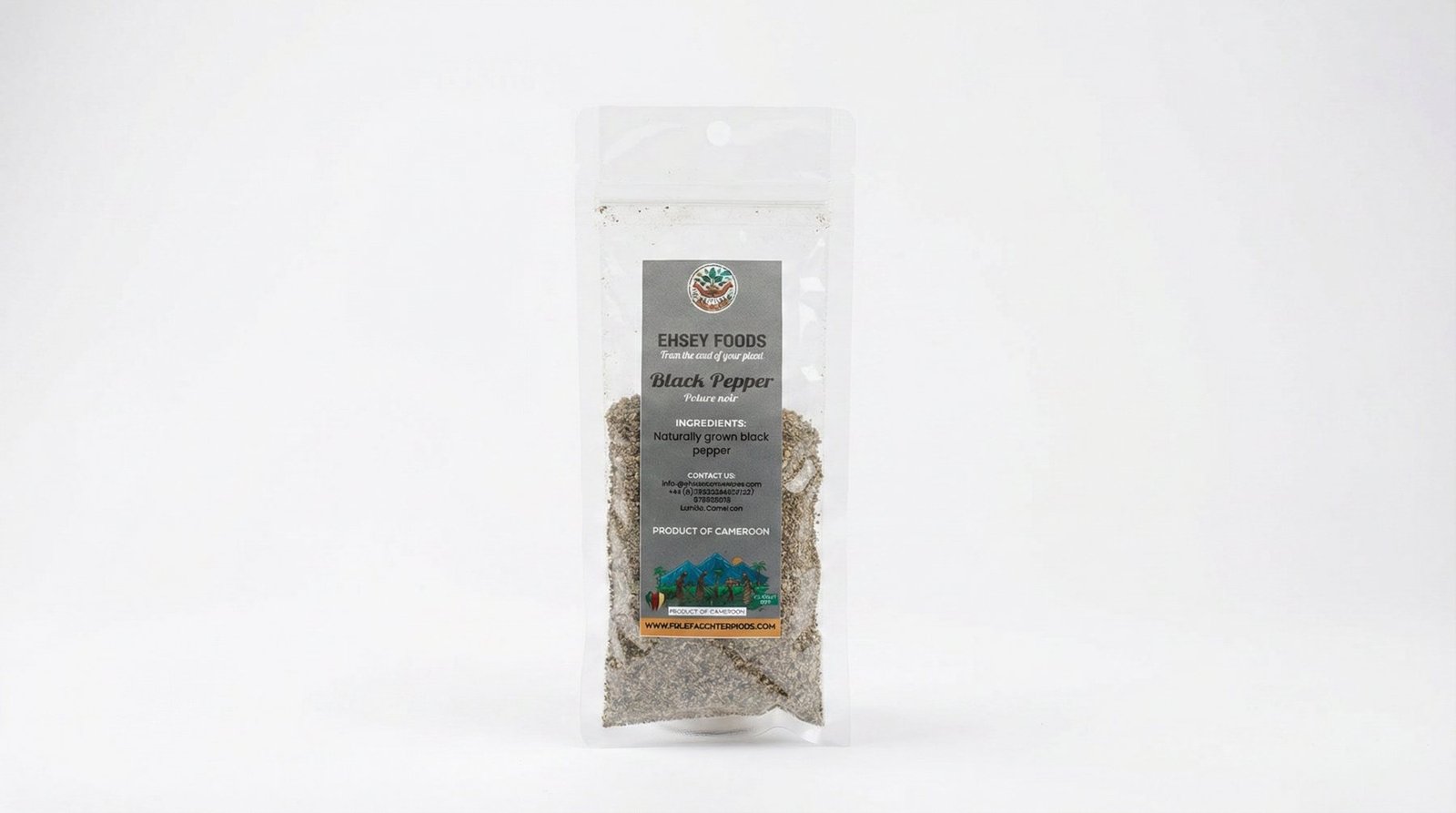 Ehsey Black Pepper package