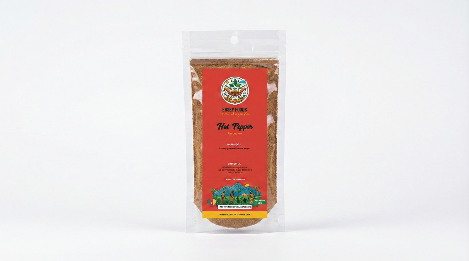 Ehsey pepper package