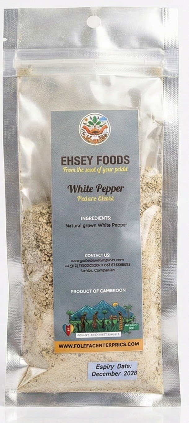 Ehsey Foods White Pepper package