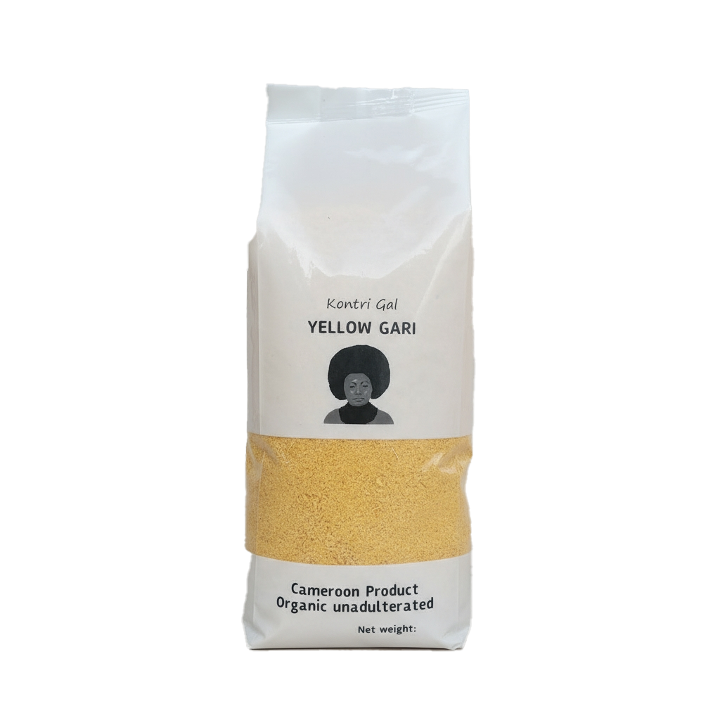Kontri Gal Yellow Garri package